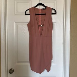Mauve Missguided dress